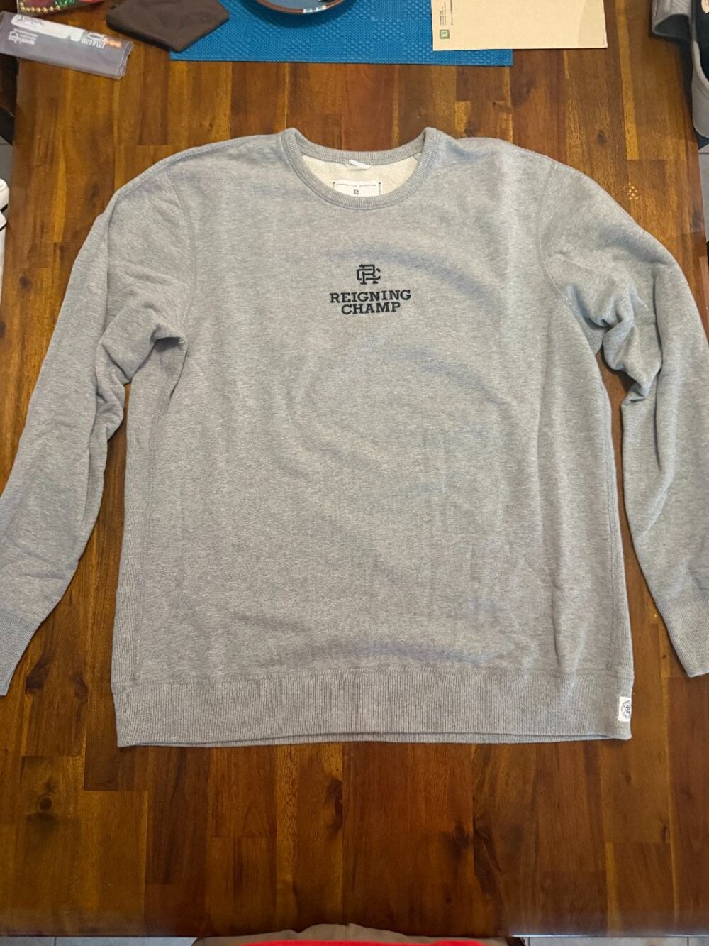 Reigning Champ - XL Crewneck Sweatshirt